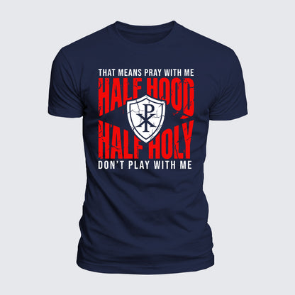 Luxe Mercerized Cotton Tee - Half Hood Half Holy