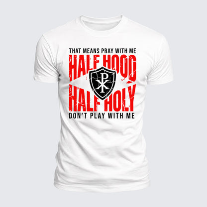Luxe Mercerized Cotton Tee - Half Hood Half Holy