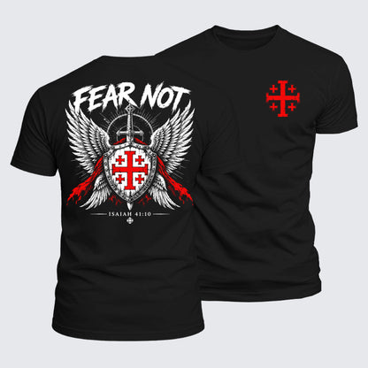 Luxe Mercerized Cotton Tee - Fear Not