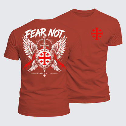 Luxe Mercerized Cotton Tee - Fear Not