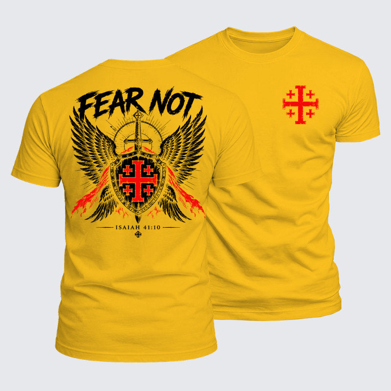Luxe Mercerized Cotton Tee - Fear Not