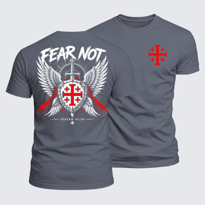 Luxe Mercerized Cotton Tee - Fear Not
