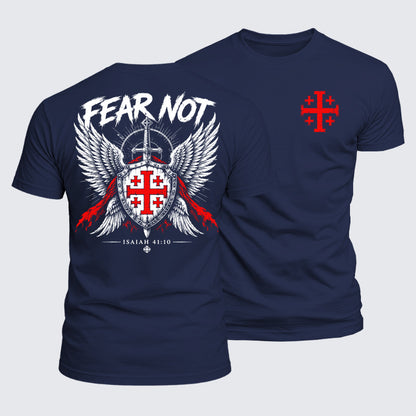 Luxe Mercerized Cotton Tee - Fear Not