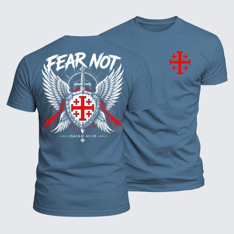 Luxe Mercerized Cotton Tee - Fear Not
