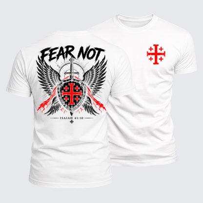 Luxe Mercerized Cotton Tee - Fear Not