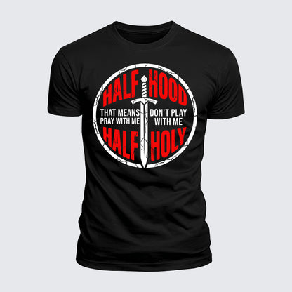Luxe Mercerized Cotton Tee - Half Hood Half Holy