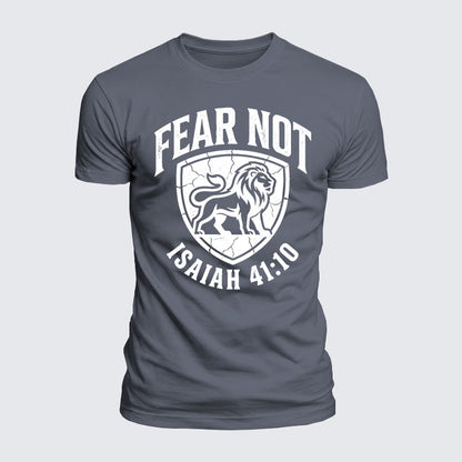 Luxe Mercerized Cotton Tee - Fear Not Isaiah 41:10