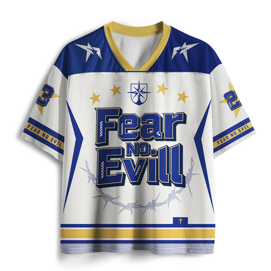 Fear No Evil Christian Mesh Jersey