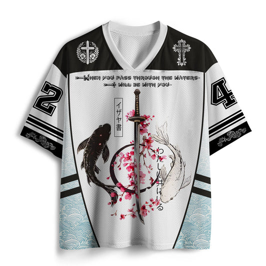 I Will Be With You Christian Mesh Jersey