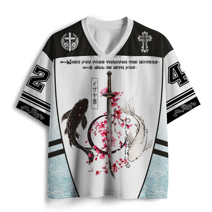 I Will Be With You Christian Mesh Jersey