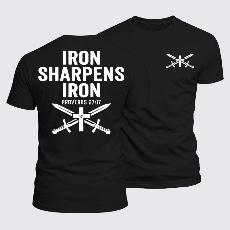 Luxe Mercerized Cotton Tee - Iron Sharpens Iron