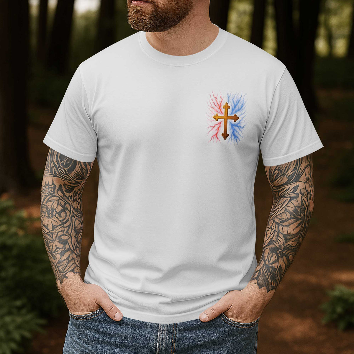 Under His Wings You Will Find Refuge T-Shirt