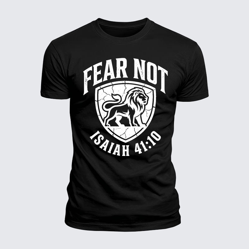 Luxe Mercerized Cotton Tee - Fear Not Isaiah 41:10