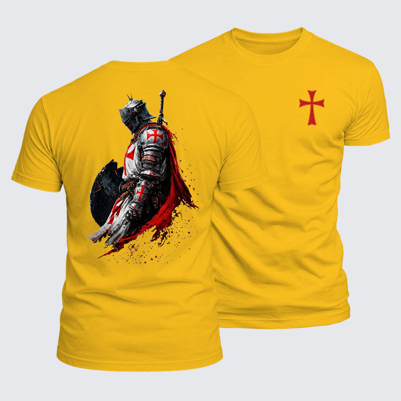 Luxe Mercerized Cotton Tee - Knight Templar