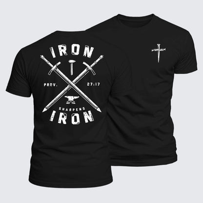 Luxe Mercerized Cotton Tee - Iron Sharpens Iron