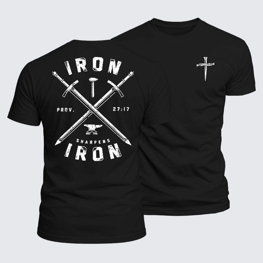 Luxe Mercerized Cotton Tee - Iron Sharpens Iron