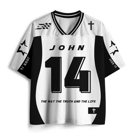 The Way The Truth And The Life Christian Mesh Jersey