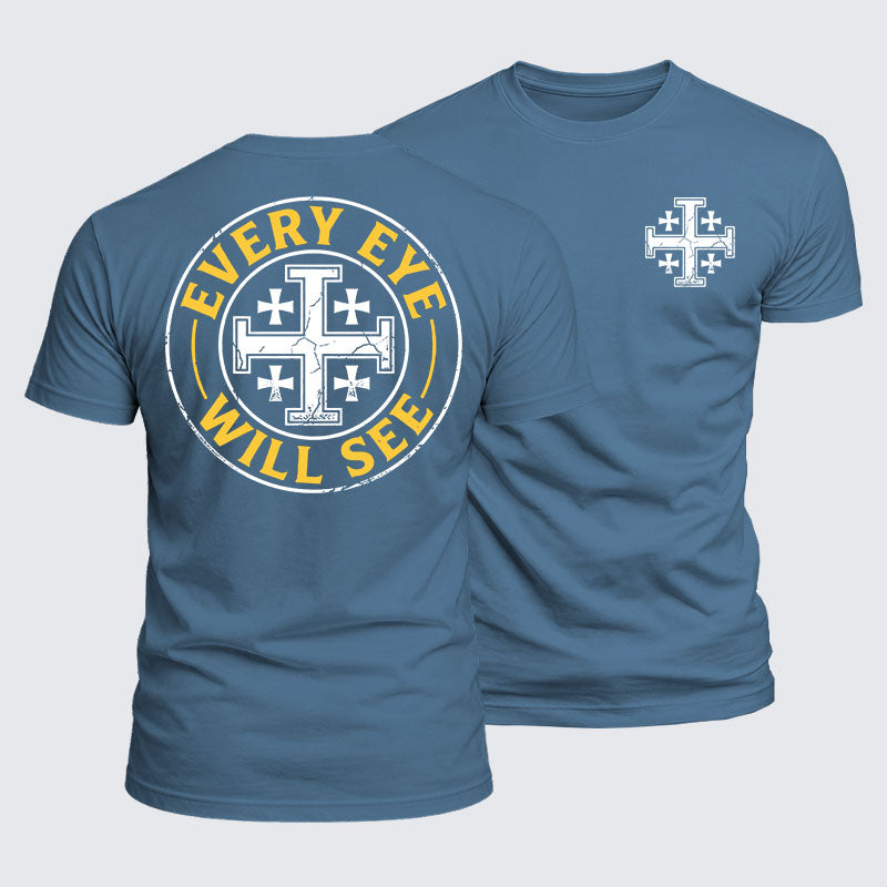 Luxe Mercerized Cotton Tee -  Every Eye Will See