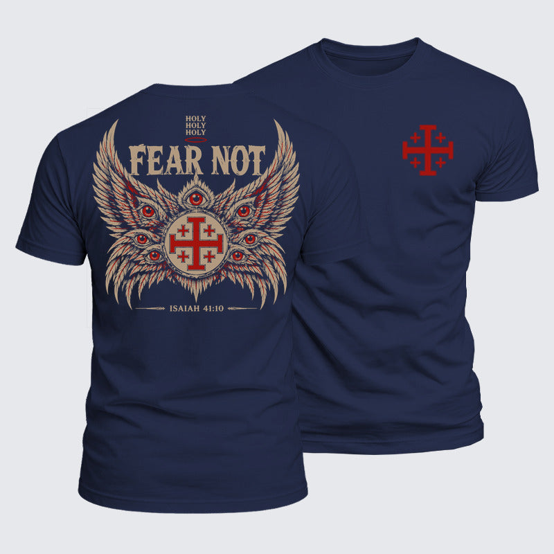Luxe Mercerized Cotton Tee - Fear Not