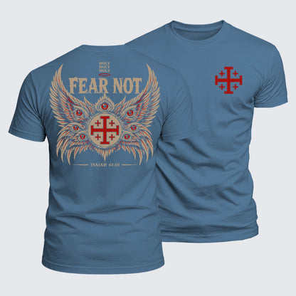 Luxe Mercerized Cotton Tee - Fear Not