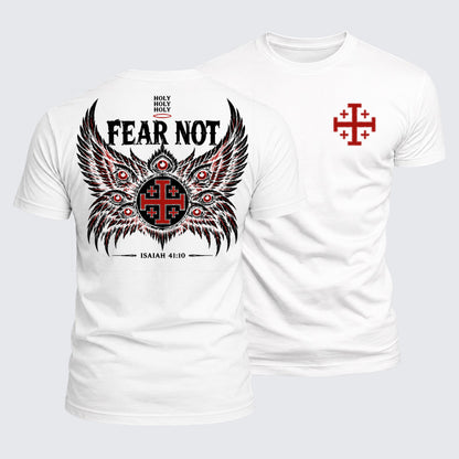 Luxe Mercerized Cotton Tee - Fear Not