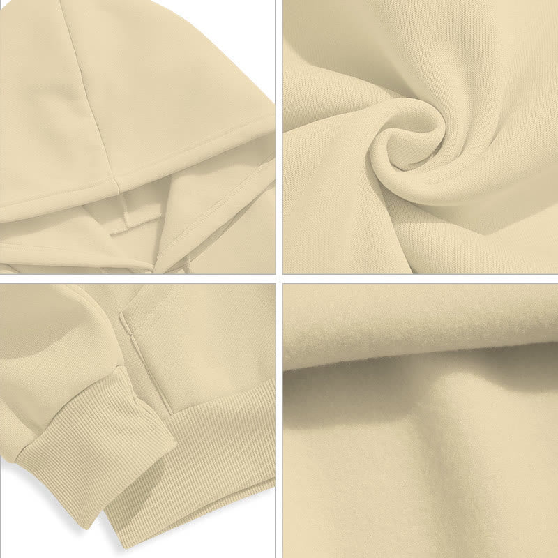 Classic Colored Style St. Benedict Protector Fleece Lined Polyester Hoodie