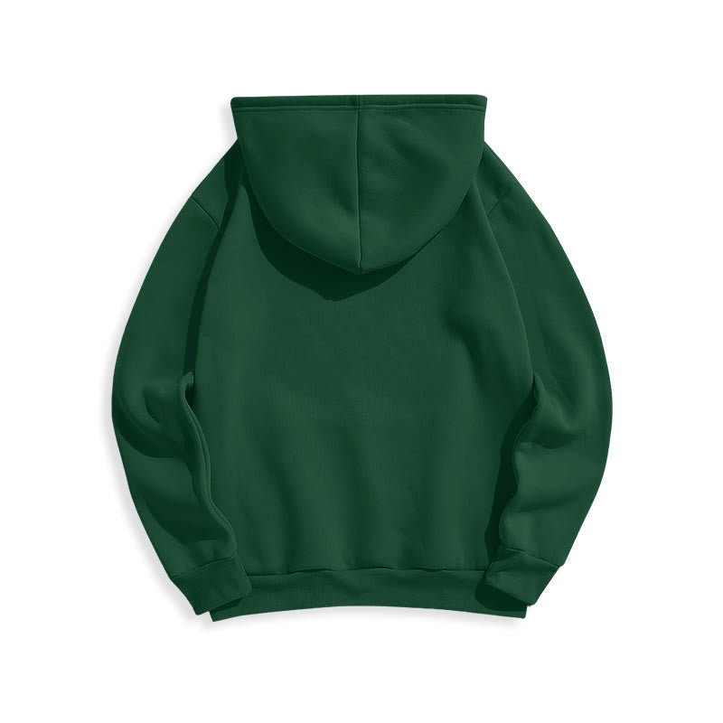 Classic Style Yeshua He Saves Fleece Lined Polyester Hoodie