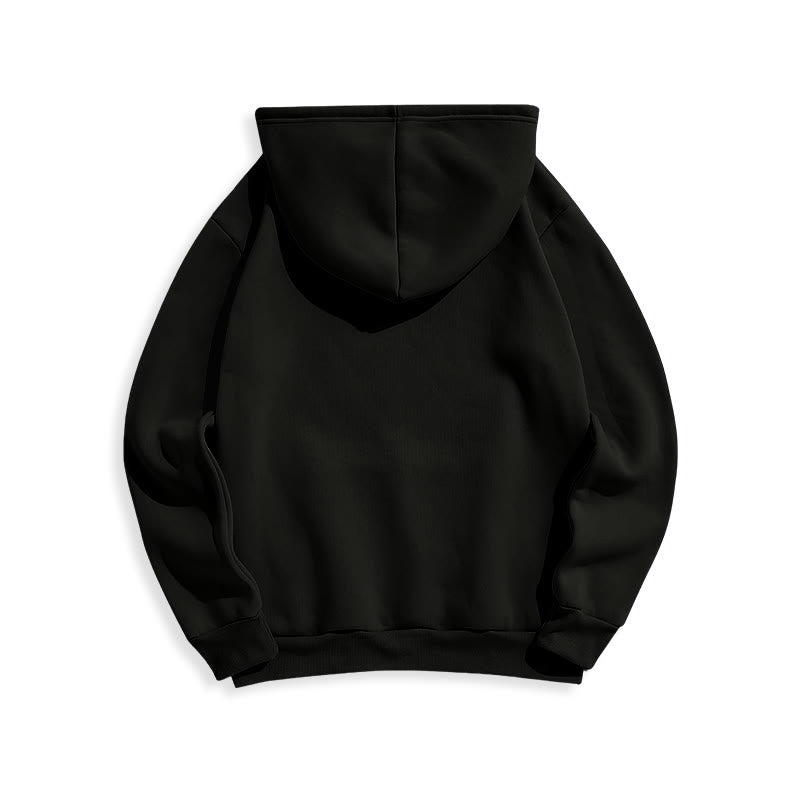 Classic Style Yeshua He Saves Fleece Lined Polyester Hoodie