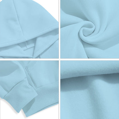 Classic Style Yeshua He Saves Fleece Lined Polyester Hoodie