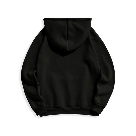 Classic Colored Style St. Benedict Medal Statue Fleece Lined Polyester Hoodie