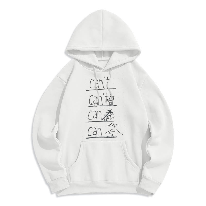 Quotation Style Redemption Through Jesus Sacrifice Fleece Lined Polyester Hoodie