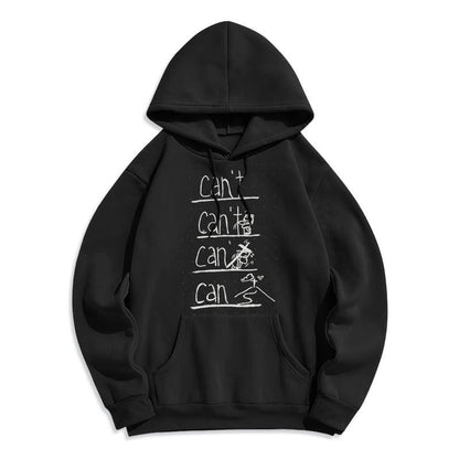 Quotation Style Redemption Through Jesus Sacrifice Fleece Lined Polyester Hoodie
