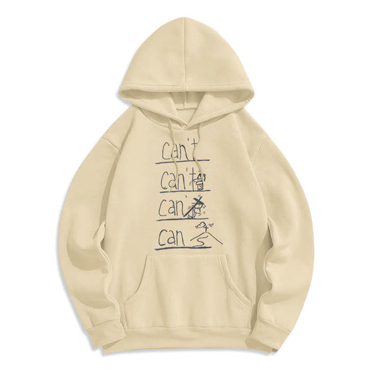 Quotation Style Redemption Through Jesus Sacrifice Fleece Lined Polyester Hoodie