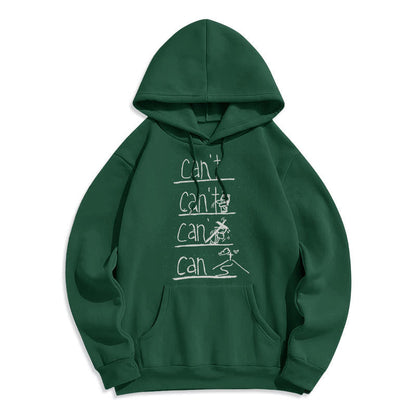 Quotation Style Redemption Through Jesus Sacrifice Fleece Lined Polyester Hoodie