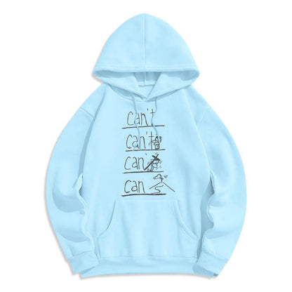 Quotation Style Redemption Through Jesus Sacrifice Fleece Lined Polyester Hoodie