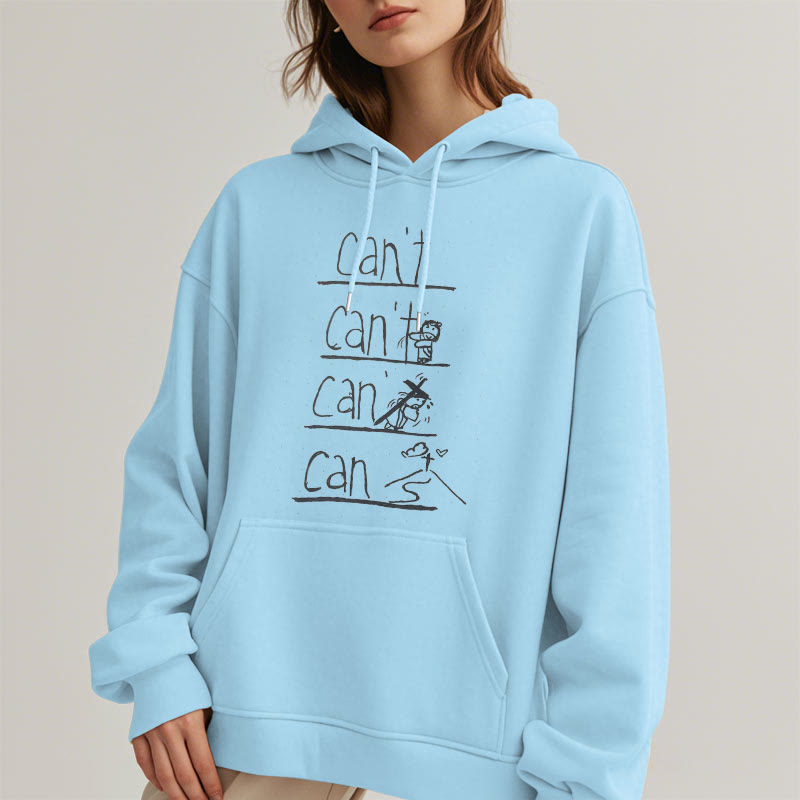 Quotation Style Redemption Through Jesus Sacrifice Fleece Lined Polyester Hoodie