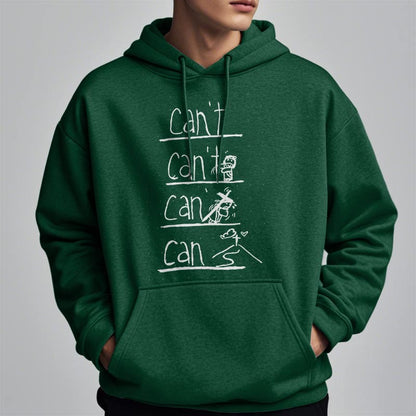 Quotation Style Redemption Through Jesus Sacrifice Fleece Lined Polyester Hoodie