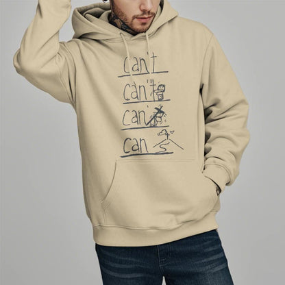 Quotation Style Redemption Through Jesus Sacrifice Fleece Lined Polyester Hoodie