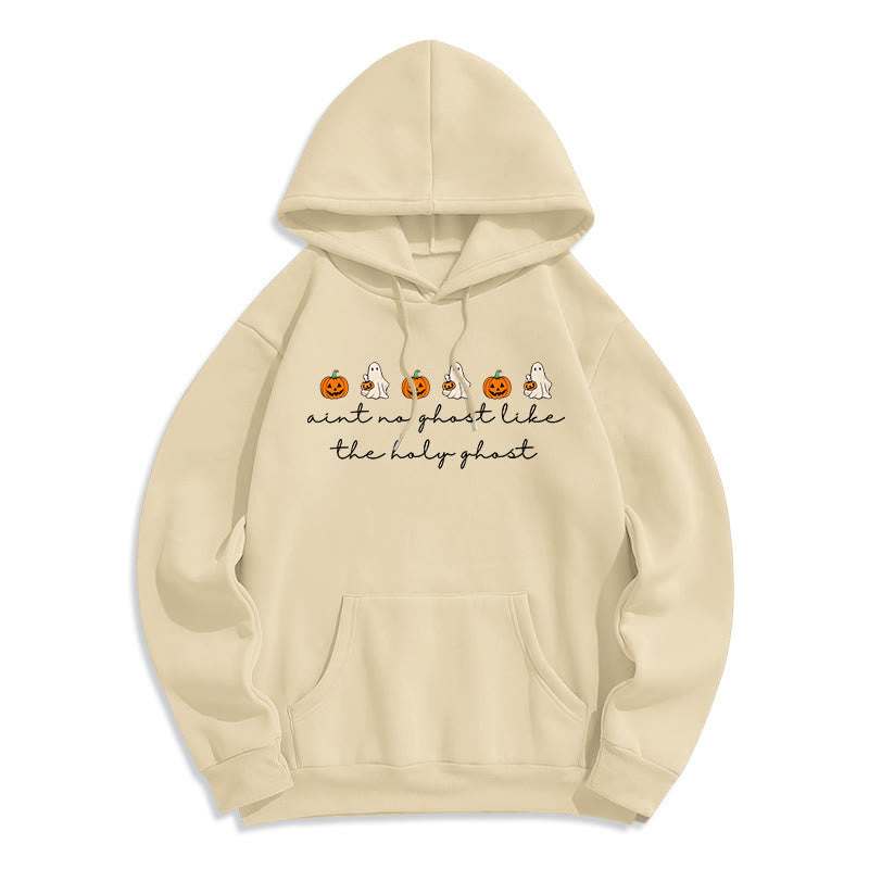 No Ghost Like the Holy Ghost Fleece Lined Polyester Hoodie