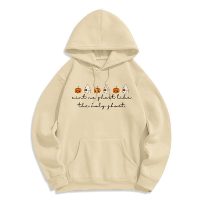 No Ghost Like the Holy Ghost Fleece Lined Polyester Hoodie