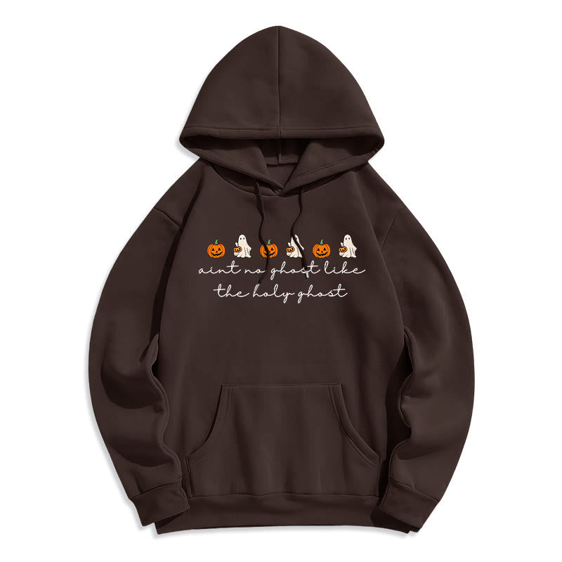 No Ghost Like the Holy Ghost Fleece Lined Polyester Hoodie