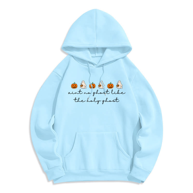 No Ghost Like the Holy Ghost Fleece Lined Polyester Hoodie