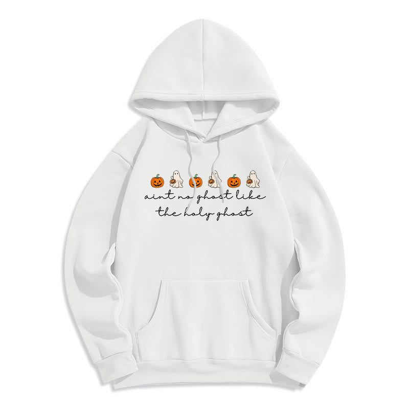 No Ghost Like the Holy Ghost Fleece Lined Polyester Hoodie