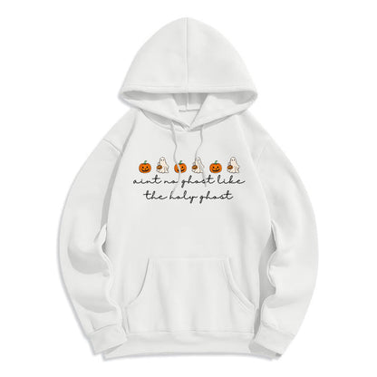No Ghost Like the Holy Ghost Fleece Lined Polyester Hoodie