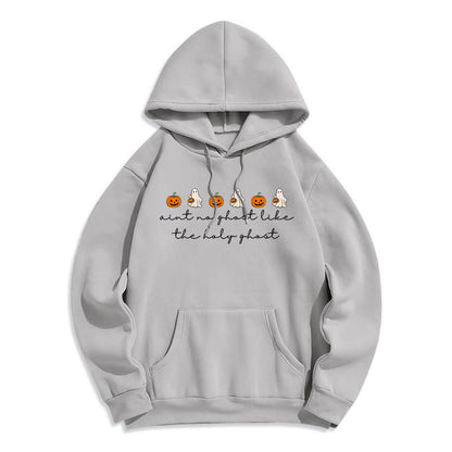 No Ghost Like the Holy Ghost Fleece Lined Polyester Hoodie