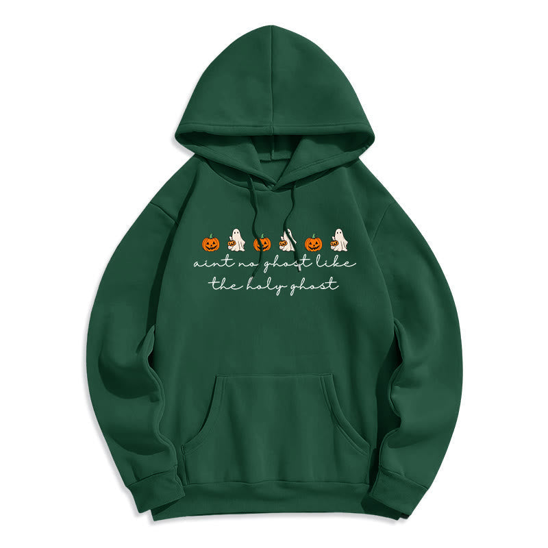 No Ghost Like the Holy Ghost Fleece Lined Polyester Hoodie