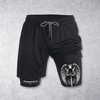 Christianartworkshop Ecclesiastes 3:8 Wings of War Performance Shorts