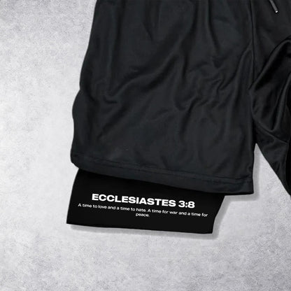 Christianartworkshop Ecclesiastes 3:8 Wings of War Performance Shorts