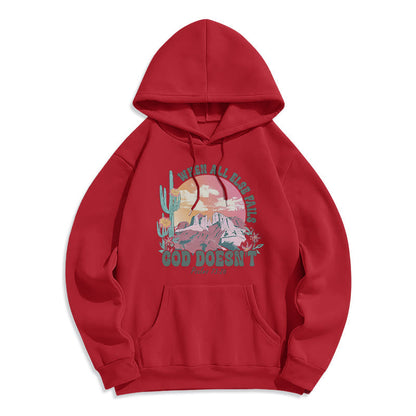 God Doesn’t Fail Mission Fleece Lined Polyester Hoodie