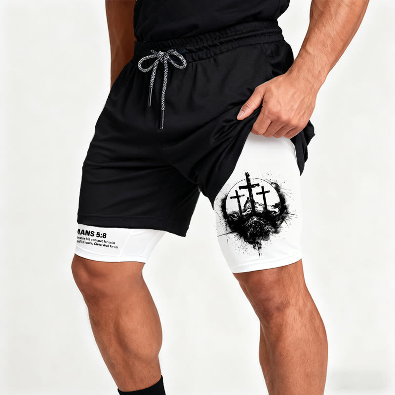 Christianartworkshop Romans 5:8 Scripture Performance Shorts: Embrace Christ's Sacrifice
